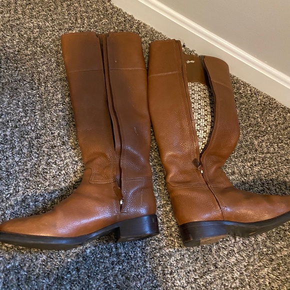 Tory Burch Riding Leather Boots - Picture 4 of 8